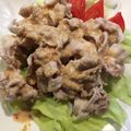 ベリーゆき's cooksnap of when they made ゜+｡豚肉の坦々ごまタレ冷しゃぶ゜+｡.