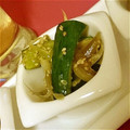 мока♪'s cooksnap of when they made きゅうりとみょうがの揉み浸け.