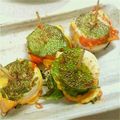 おレん's cooksnap of when they made 山芋ベーコンはさみ焼き.