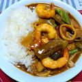 sindy0922's cooksnap of when they made 我が家の定番・シーフードカレー★.