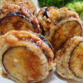 at1105am's cooksnap of when they made 甘辛だれがんまい♪なすのはさみ揚げ.