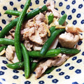 YUKIKI☆'s cooksnap of when they made 豚肉といんげんの生姜炒め.