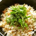 Satoco❋'s cooksnap of when they made 鮭フレーク＊海苔佃煮＊混ぜご飯.