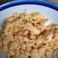 maki_08's cooksnap of when they made ひなまつりにも♪簡単レンジで卵そぼろ♪.