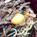 kumichon's cooksnap of when they made 急遽作った簡単ビビンバ(・Θ・;)ｱｾ.