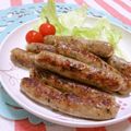 赤い電話's cooksnap of when they made 手作りピリ辛ハーブソーセージ.