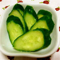 まあまま☆0403's cooksnap of when they made 簡単ウマい！きゅうりの漬物.