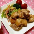 みゆwaco 's cooksnap of when they made 簡単☆鶏もも肉のガーリックステーキ.
