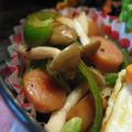 3匹の子ブタｍａｍａ's cooksnap of when they made アスパラ＊しめじ＊フランク炒め.