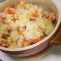 chiipoon's cooksnap of when they made 鮭とポテトのチーズリゾット.