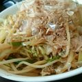 ★明日美★'s cooksnap of when they made レタスと豚肉の中華風焼きうどん.