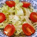 westerly's cooksnap of when they made ポン酢＋ごま油＋塩＆レタスで簡単サラダ.