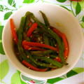 べり太郎's cooksnap of when they made いんげんと人参のごま和え.