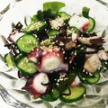 早起きまま's cooksnap of when they made たこの塩昆布和え.