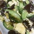 ぱんだうどん's cooksnap of when they made キュウリとキクラゲの玉子炒め.