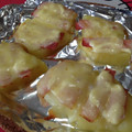 ゆきんこわっふる's cooksnap of when they made じゃかいものハムとチーズのマヨネーズ焼き.
