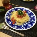 はみくり's cooksnap of when they made レモン醤油とにんにくで絶品✽冷製パスタ.