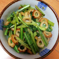 mihonakari's cooksnap of when they made 簡単！ 小松菜とちくわ炒め.