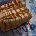 cookeriri's cooksnap of when they made 和風な納豆オムレツ★サンドイッチ★.