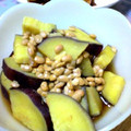 nattoh's cooksnap of when they made 納豆とさつまいものやさしい煮物★.