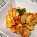 ぴのっちです's cooksnap of when they made お家で作ろう！ふわとろ玉子のエビチリ♪.
