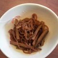 achoko's cooksnap of when they made ごぼうと鶏ひき肉の味噌炒め.