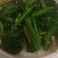 松野自販機's cooksnap of when they made 豚コマとほうれん草の中華丼.