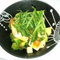 ★なぁー★'s cooksnap of when they made 長いもとオクラの梅しそドレッシング☆.