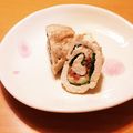 なおみんn_nv's cooksnap of when they made ルクエで梅しそチー巻きささみ.