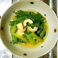 わんこたんわんたん's cooksnap of when they made 旬の小松菜と油揚げの煮びたし.