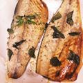 aerie's cooksnap of when they made さばのオーブン焼き.