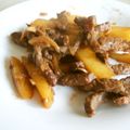 aki0103's cooksnap of when they made 牛肉とジャガイモのピリ辛炒め.