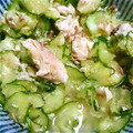 いちごぱい82's cooksnap of when they made きゅうりとさば缶の酢のもの.