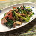 とりさん♡'s cooksnap of when they made ほうれん草としめじのソテー.