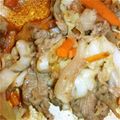 ハルちゃん☆'s cooksnap of when they made 調味料３つ！ピリ辛肉野菜炒め.