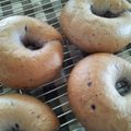 なるナル's cooksnap of when they made モッチリ～！ブルーベリーベーグル.
