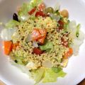 Stotoro's cooksnap of when they made カラフル野菜のキビドレッシングサラダ.