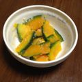 maki_08's cooksnap of when they made かぼちゃ塩麹和え.