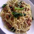 yuuk1's cooksnap of when they made 納豆塩焼きそば.