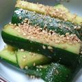 しんしょうはは's cooksnap of when they made 超簡単！やみつききゅうり！！.