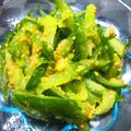 Ｍぱん's cooksnap of when they made きゅうりだけ、たっぷりごま和え.