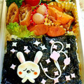 satuki07's cooksnap of when they made 七夕ｷｬﾗ弁*うさぎﾁｬﾝの星に願いを*.