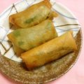 まほごん's cooksnap of when they made 簡単！ささみ×大葉×チーズの春巻き★.