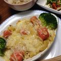 bazis_blue's cooksnap of when they made 簡単★明太子と長葱のマカロニグラタン.