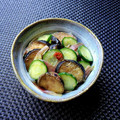 カルン's cooksnap of when they made 辛子漬け風　茄子と胡瓜の酢醤油和え.