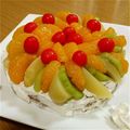LOVECHOCO♡'s cooksnap of when they made 誕生日に♪デコレーションケーキ☆彡.