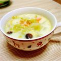 yuka119's cooksnap of when they made お夜食に♪ミルクスープ.