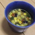 きらり流れ星's cooksnap of when they made 夏野菜のカレースープ.