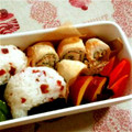 ＊ノワ＊'s cooksnap of when they made お弁当に♡ささみと明太子のくるくる焼き.