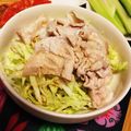 リラシャン's cooksnap of when they made 豚しゃぶサラダ.